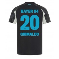 Dres Bayer Leverkusen Alejandro Grimaldo #20 Tretina 2024-25 Krátky Rukáv